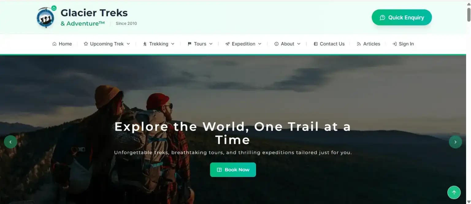 Glacier Treks & Adventure