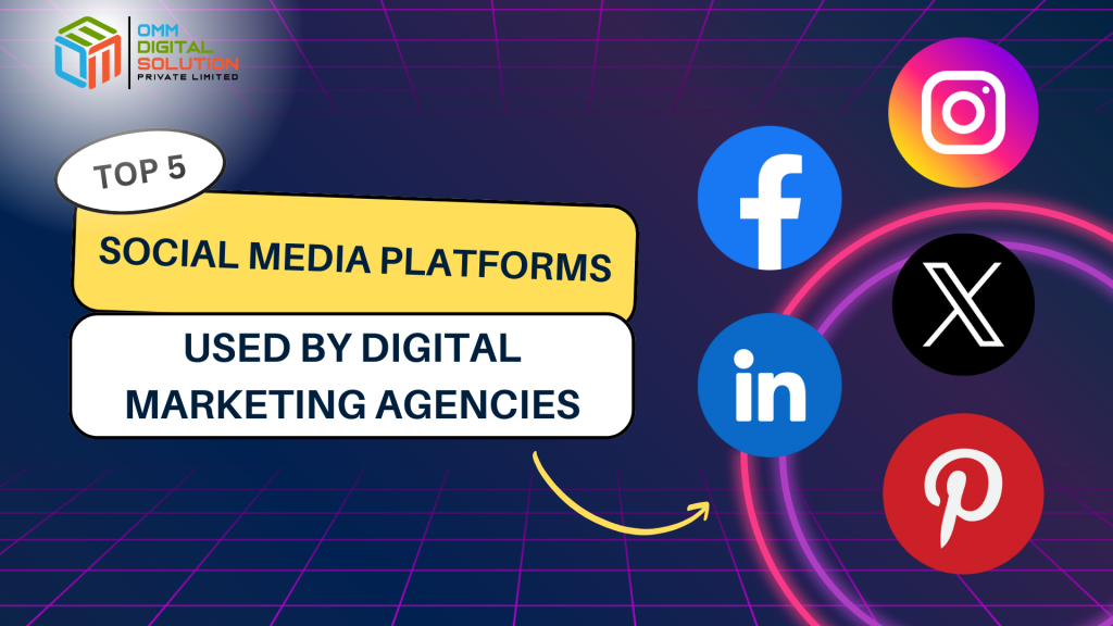 Top 5 Social Media Platforms Used by Digital Marketing Agencies in Kolkata 2024