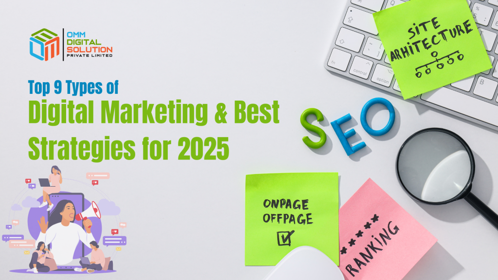 Top 9 Types of Digital Marketing
