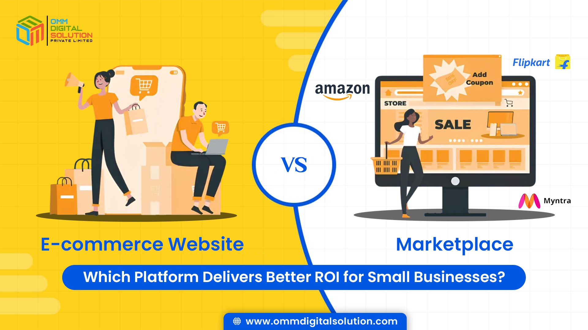 E-commerce Website vs Marketplace: Which Platform Delivers Better ROI for Small Businesses?