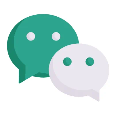 wired flat 2563 logo wechat hover pinch