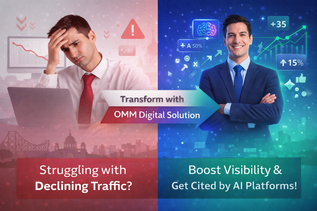 Transform your digital marketing strategy with OMM Digital Solution in Kolkata